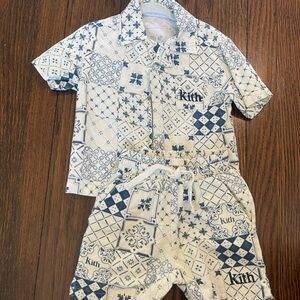 Kith Kids Set - Blue and White